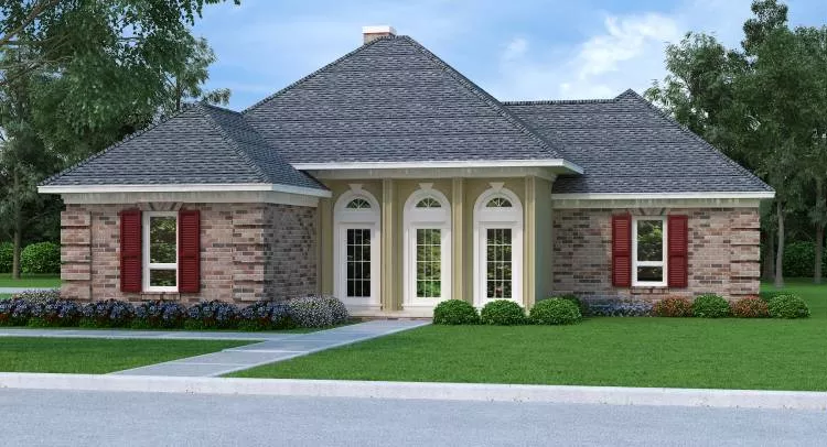 image of ranch house plan 9399